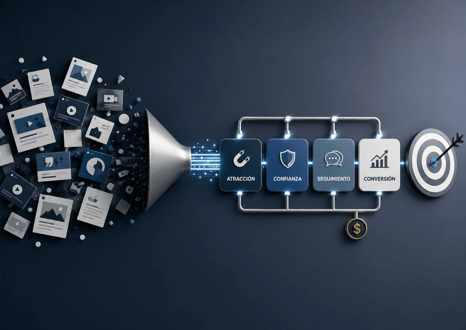 Automatización de marketing con IA para responder y calificar leads