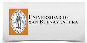Logo de la Universidad de San Buenaventura, cliente de ZOF Creativos