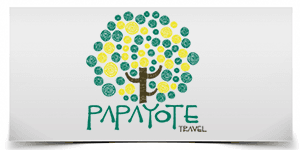 Logo de Papayote Travel, cliente de ZOF Creativos