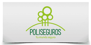Logo de Poliseguros, cliente de ZOF Creativos